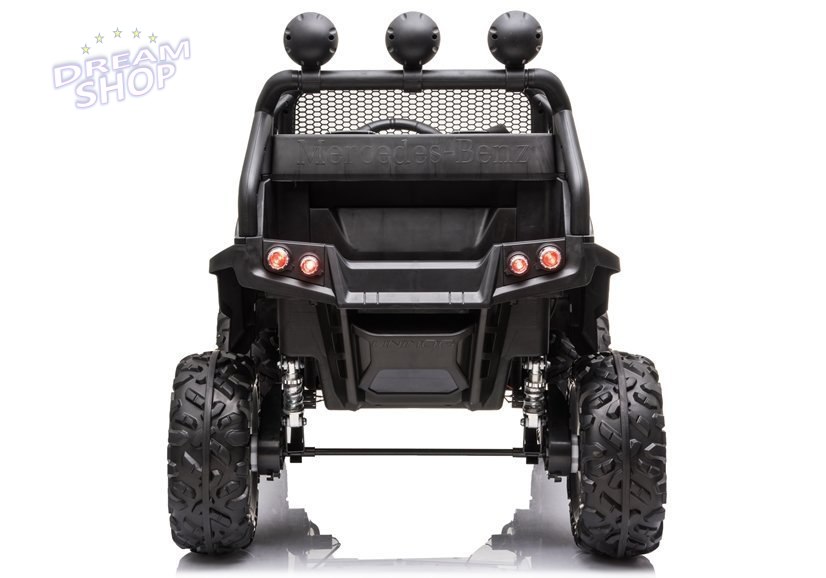 Pojazd na Akumulator Mercedes Unimog S Czarny Pojazd na Akumulator Mercedes Unimog S Czarny