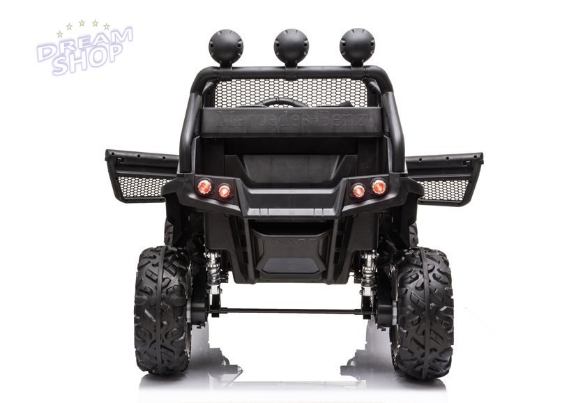 Pojazd na Akumulator Mercedes Unimog S Czarny Pojazd na Akumulator Mercedes Unimog S Czarny