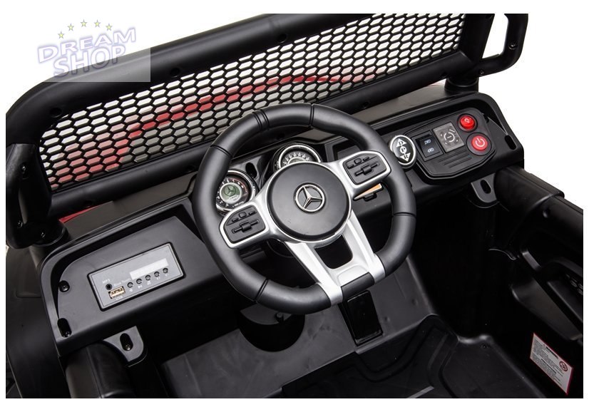 Pojazd na Akumulator Mercedes Unimog S Czarny Pojazd na Akumulator Mercedes Unimog S Czarny