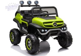 Pojazd na Akumulator Mercedes Unimog S Zielony