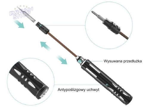 Profesjonalny Zestaw Narzędzi Precyzyjnych BEST 25w1 Profesjonalny Zestaw Narzędzi Precyzyjnych BEST 25w1