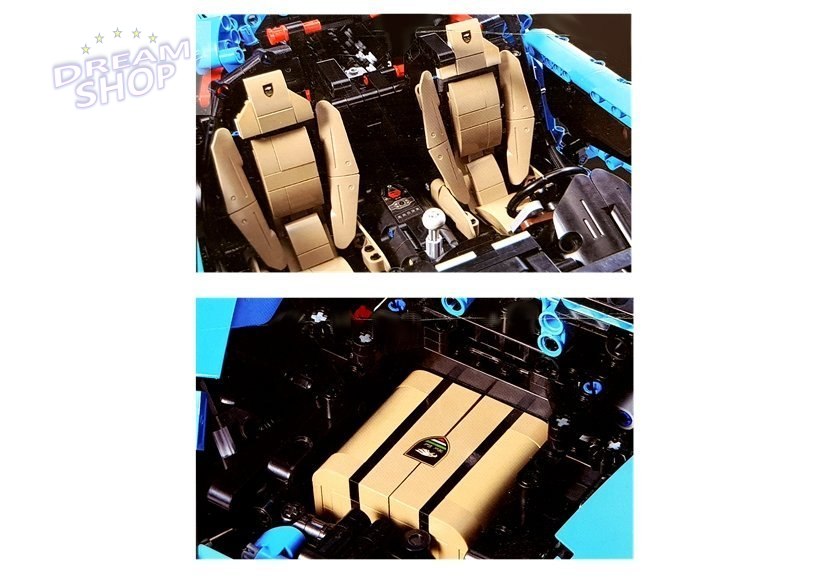 Klocki Konstrukcyjne Auto Cada 770-4 Master Samochód Wyścigowy 3842 Elementy Klocki Konstrukcyjne Auto Cada 770-4 Master Samochód Wyścigowy 3842 Elementy