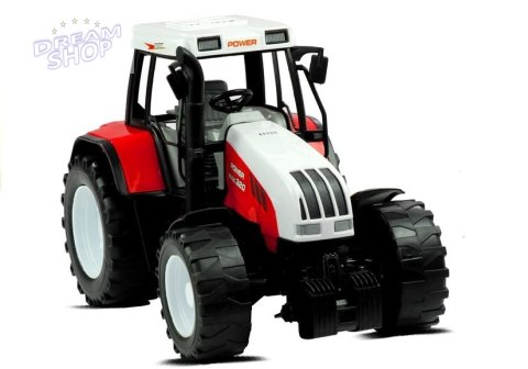 Duży Traktor z Maszyną 3 Modele Ruchome Elementy 65 cm