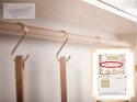 Kuchnia drewniana MDF retro z akcesoriami BOHO