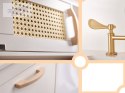Kuchnia drewniana MDF retro z akcesoriami BOHO