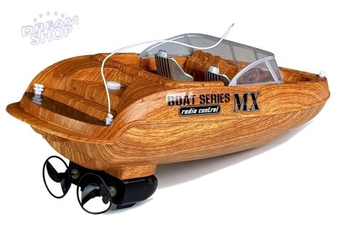 Łódź Motorówka Na Radio R/C 27Mh Zdalnie Sterowana Łódź Motorówka Na Radio R/C 27Mh Zdalnie Sterowana