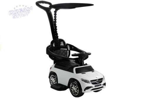 Jeździk Mercedes GLE 63 z Daszkiem Biały Jeździk Mercedes GLE 63 z Daszkiem Biały