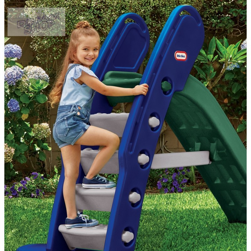 LITTLE TIKES Wielka Zjeżdżalnia Niebiesko-Zielona 180cm LITTLE TIKES Wielka Zjeżdżalnia Niebiesko-Zielona 180cm