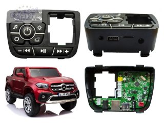Panel Muzyczny do Pojazdu na Akumulator Mercedes X