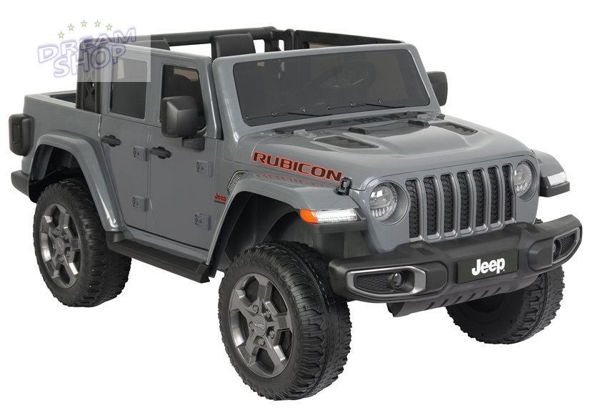 Samochód na akumulator Jeep 6768R szary Samochód na akumulator Jeep 6768R szary