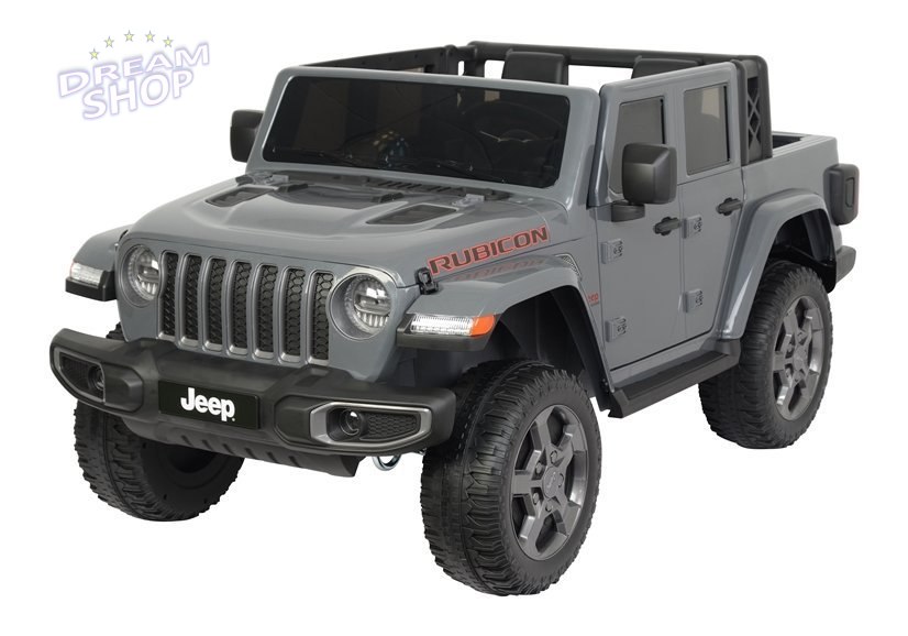 Samochód na akumulator Jeep 6768R szary Samochód na akumulator Jeep 6768R szary