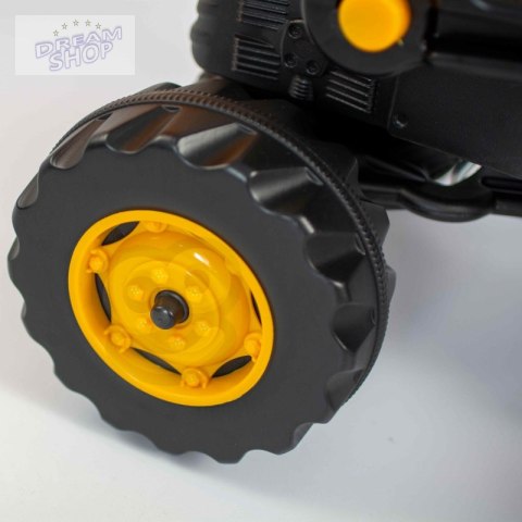 WOOPIE Ogromny Traktor Na Pedały Spychacz Żółty WOOPIE Ogromny Traktor Na Pedały Spychacz Żółty