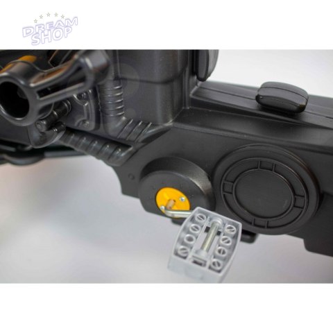 WOOPIE Ogromny Traktor Na Pedały Spychacz Żółty WOOPIE Ogromny Traktor Na Pedały Spychacz Żółty