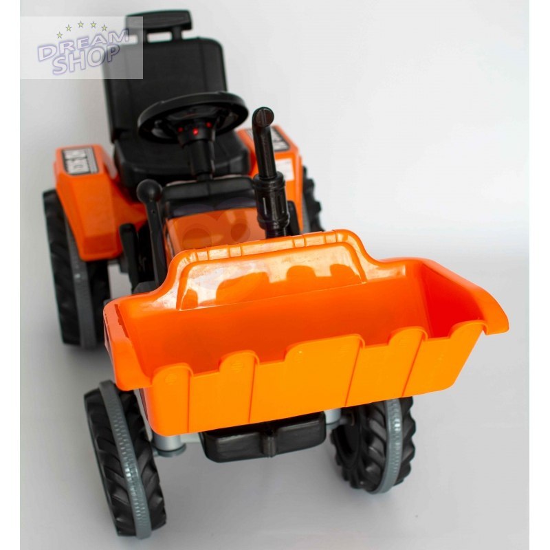 WOOPIE Ogromny Traktor na Pedały Ciągnik Spychacz Łycha WOOPIE Ogromny Traktor na Pedały Ciągnik Spychacz Łycha