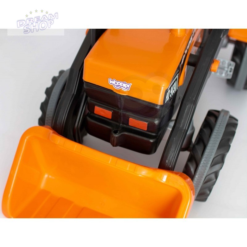 WOOPIE Ogromny Traktor na Pedały Ciągnik Spychacz Łycha WOOPIE Ogromny Traktor na Pedały Ciągnik Spychacz Łycha