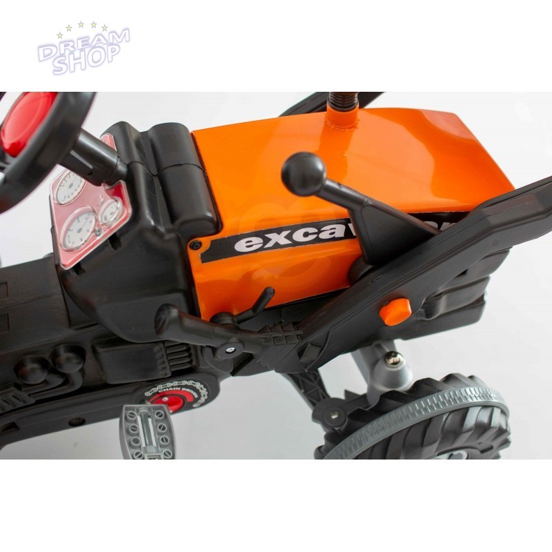 WOOPIE Ogromny Traktor na Pedały Ciągnik Spychacz Łycha WOOPIE Ogromny Traktor na Pedały Ciągnik Spychacz Łycha