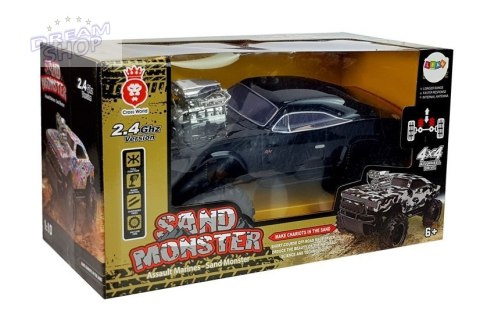 Auto Terenowe Zdalnie Sterowane 2.4G 4x4 Czarne Auto Terenowe Zdalnie Sterowane 2.4G 4x4 Czarne