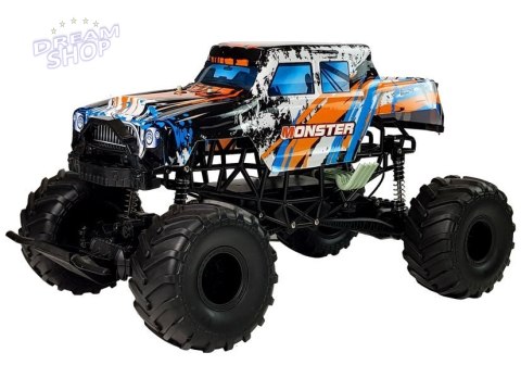 Auto Terenowe Zdalnie Sterowane 2.4G 4x4 Pomarańczowe 57cm Auto Terenowe Zdalnie Sterowane 2.4G 4x4 Pomarańczowe 57cm