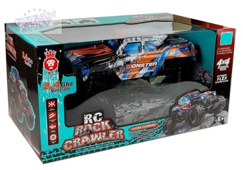 Auto Terenowe Zdalnie Sterowane 2.4G 4x4 Pomarańczowe 57cm Auto Terenowe Zdalnie Sterowane 2.4G 4x4 Pomarańczowe 57cm