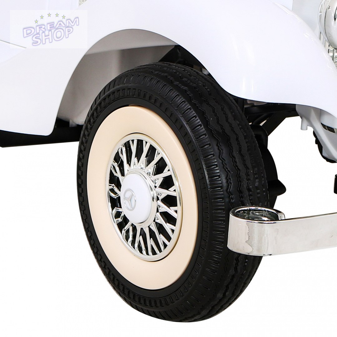 Pojazd Mercedes Benz Retro Typ 540A Biały Pojazd Mercedes Benz Retro Typ 540A Biały