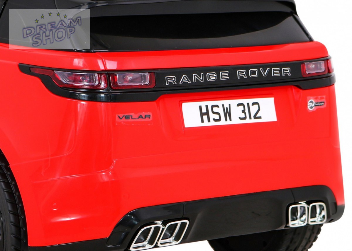 Pojazd Range Rover Velar Czerwony Pojazd Range Rover Velar Czerwony