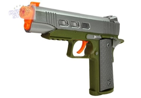 Zestaw Policyjny Pistolet 20cm Odznaka Gwizdek Kabura Efekty Świetlne Dźwięk Zestaw Policyjny Pistolet 20cm Odznaka Gwizdek Kabura Efekty Świetlne Dźwięk