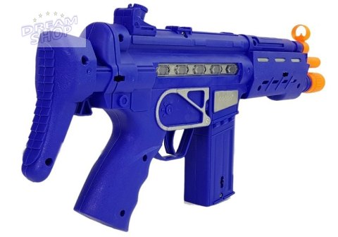 Zestaw Policyjny Pistolet Odznaka Granatowy Dźwięk Efekty Świetlne 37cm Zestaw Policyjny Pistolet Odznaka Granatowy Dźwięk Efekty Świetlne 37cm