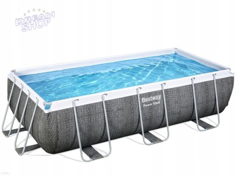 Basen Ogrodowy Stelażowy 404 x 201 x 100 cm Bestway 56721 Basen Ogrodowy Stelażowy 404 x 201 x 100 cm Bestway 56721