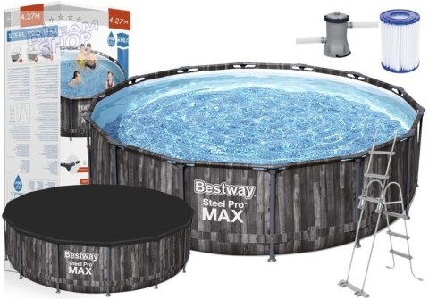 Basen Ogrodowy Stelażowy 427 x 107 cm Bestway 5614Z