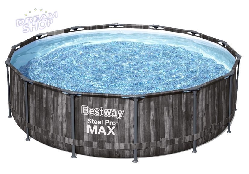 Basen Ogrodowy Stelażowy 427 x 107 cm Bestway 5614Z Basen Ogrodowy Stelażowy 427 x 107 cm Bestway 5614Z
