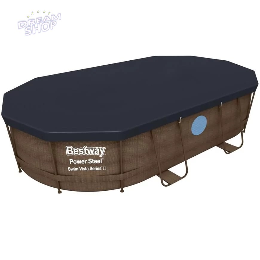 Basen Ogrodowy Stelażowy 427 x 250 x 100 cm Bestway 56714 Basen Ogrodowy Stelażowy 427 x 250 x 100 cm Bestway 56714