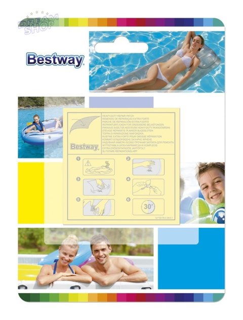 Wodoodporne Łatki Naprawcze Do Artykułów Dmuchanych Bestway 62068