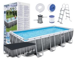 Basen Ogrodowy Stelażowy 488 x 244 x 122 cm Bestway 56996