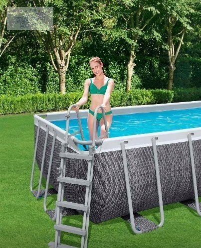 Basen Ogrodowy Stelażowy 488 x 244 x 122 cm Bestway 56996 Basen Ogrodowy Stelażowy 488 x 244 x 122 cm Bestway 56996