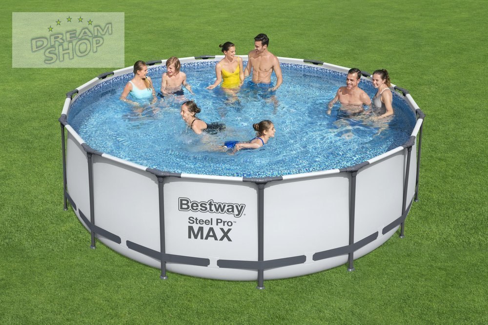 Basen Stelażowy 457 cm x 122 cm Bestway 56438 Basen Stelażowy 457 cm x 122 cm Bestway 56438