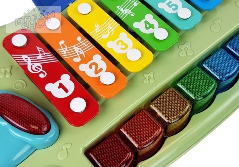 Pianinko Cymbałki Dla Niemowląt Podświetlane Klawisze Muzyka Pianinko Cymbałki Dla Niemowląt Podświetlane Klawisze Muzyka