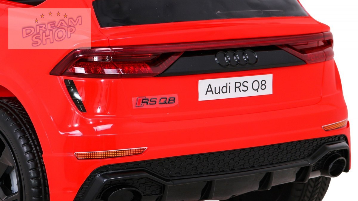 Pojazd Audi RS Q8 Czerwony Pojazd Audi RS Q8 Czerwony