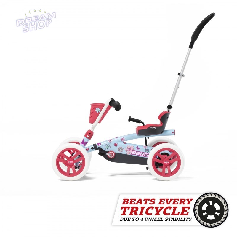BERG Gokart na Pedały Rowerek 2 w 1 Buzzy Bloom BERG Gokart na Pedały Rowerek 2 w 1 Buzzy Bloom