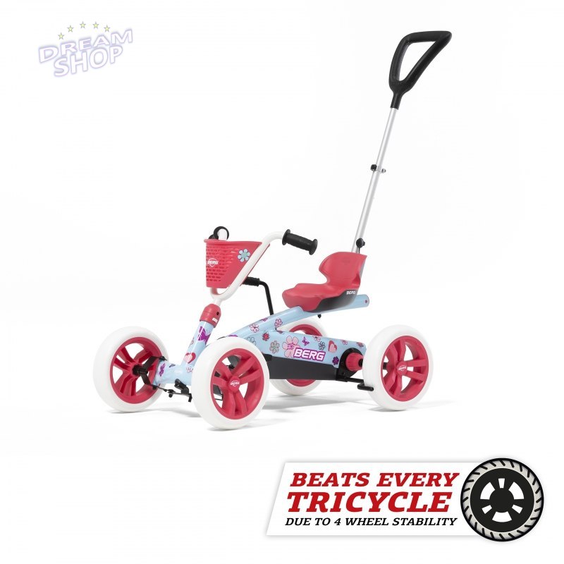 BERG Gokart na Pedały Rowerek 2 w 1 Buzzy Bloom BERG Gokart na Pedały Rowerek 2 w 1 Buzzy Bloom