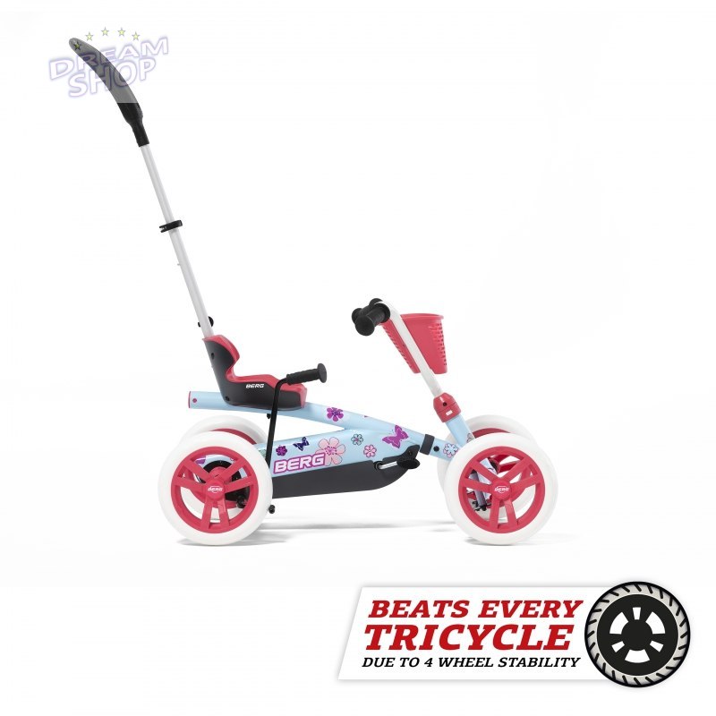 BERG Gokart na Pedały Rowerek 2 w 1 Buzzy Bloom BERG Gokart na Pedały Rowerek 2 w 1 Buzzy Bloom