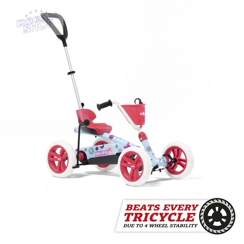 BERG Gokart na Pedały Rowerek 2 w 1 Buzzy Bloom BERG Gokart na Pedały Rowerek 2 w 1 Buzzy Bloom