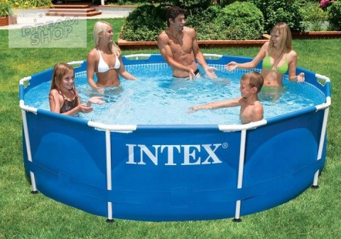 Basen ogrodowy stelażowy 366x76 Intex + pompa Basen ogrodowy stelażowy 366x76 Intex + pompa