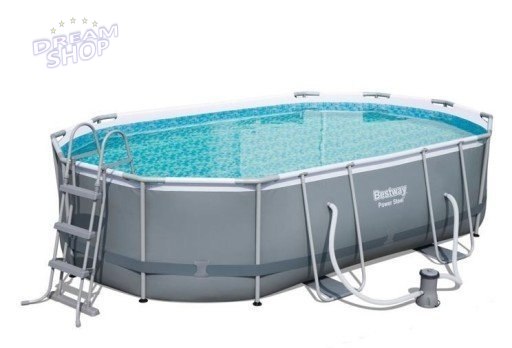 Basen Ogrodowy Stelażowy 427 x 250 x 100 cm Bestway 56620 Basen Ogrodowy Stelażowy 427 x 250 x 100 cm Bestway 56620