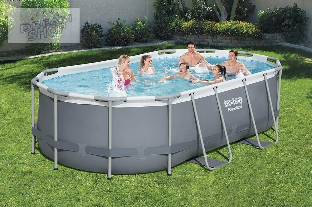 Basen Ogrodowy Stelażowy 427 x 250 x 100 cm Bestway 56620 Basen Ogrodowy Stelażowy 427 x 250 x 100 cm Bestway 56620
