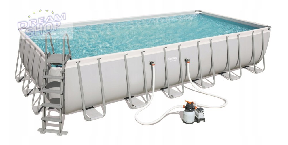 Basen Ogrodowy Stelażowy 732 x 366 x 132 cm Bestway 56475 Basen Ogrodowy Stelażowy 732 x 366 x 132 cm Bestway 56475