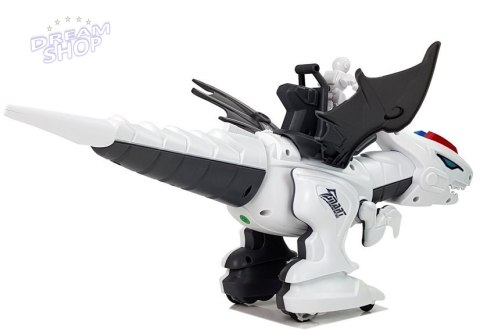 Dinozaur Tyranozaur Robot Interaktywny Zdalnie Sterowany K18 Programowanie Biały Dinozaur Tyranozaur Robot Interaktywny Zdalnie Sterowany K18 Programowanie Biały