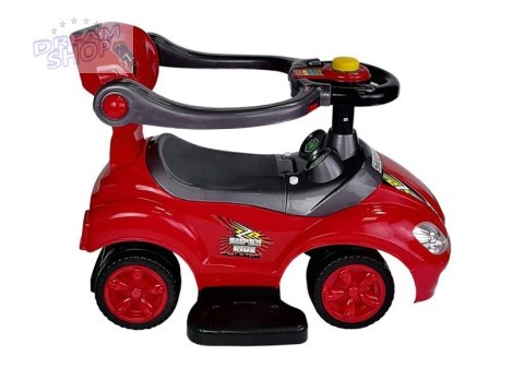 Jeździk z Pchaczem Mega Car 3w1 Czerwony Jeździk z Pchaczem Mega Car 3w1 Czerwony