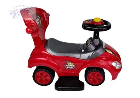 Jeździk z Pchaczem Mega Car 3w1 Czerwony Jeździk z Pchaczem Mega Car 3w1 Czerwony