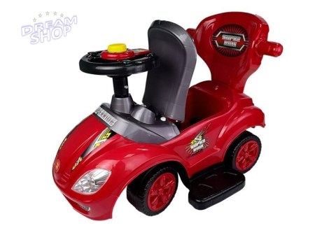 Jeździk z Pchaczem Mega Car 3w1 Czerwony Jeździk z Pchaczem Mega Car 3w1 Czerwony