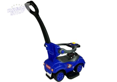 Jeździk z Pchaczem Mega Car 3w1 Niebieski Jeździk z Pchaczem Mega Car 3w1 Niebieski